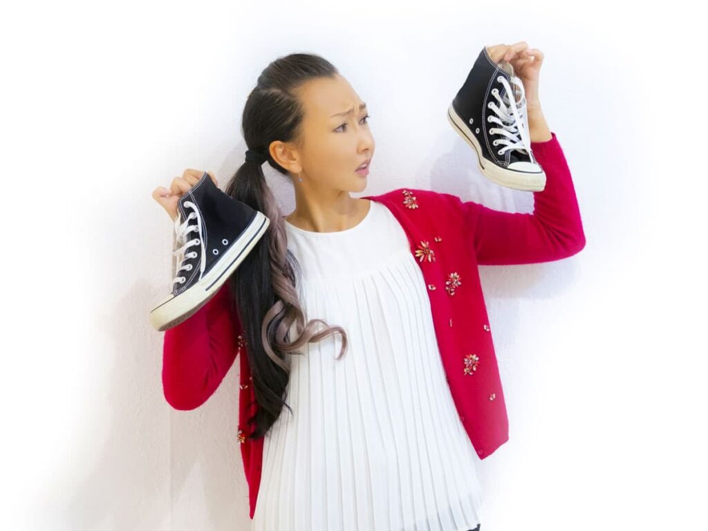 靴のニオイにびっくりする人